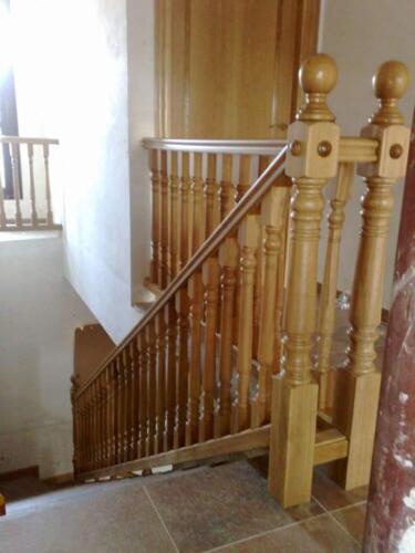 Escalera interior Madera